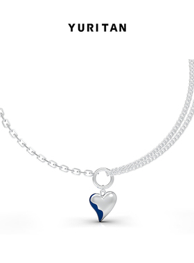 爱心项链YURITAN男女同款潮酷