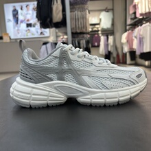 安踏2025破晓丨银色复古休闲鞋男女秋季情侣厚底运动鞋112548801