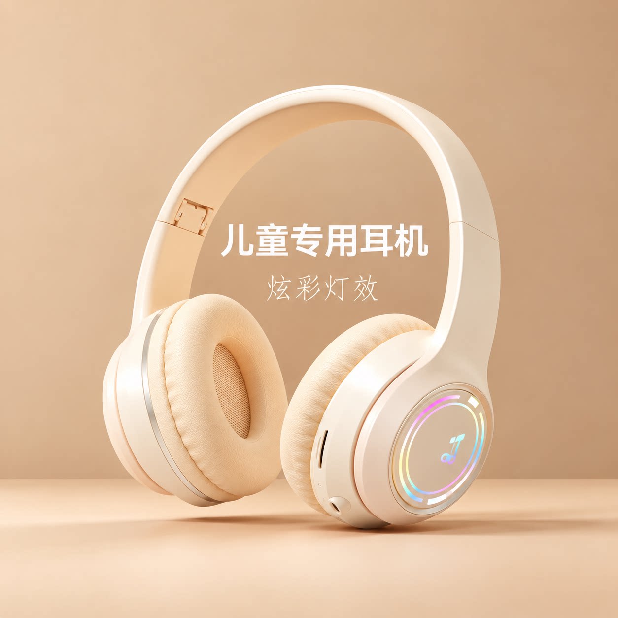 儿童头戴式耳机幼儿园语言区听故事插卡学生专用阅读学习无线降噪