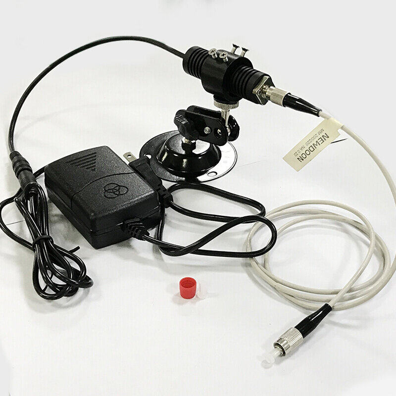 半导体激光器耦合光纤405nm300mw蓝紫光镭射模组FC接头纤芯200um