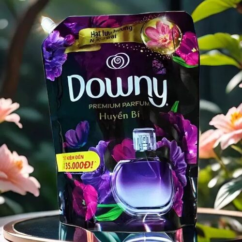 越南Downy当妮衣物柔顺剂 洗衣液防静电幽秘香水味浓缩护理液2.5L