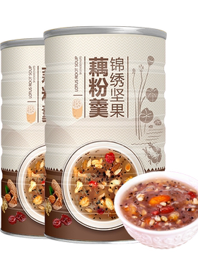 2罐坚果藕粉营养冲饮1000g