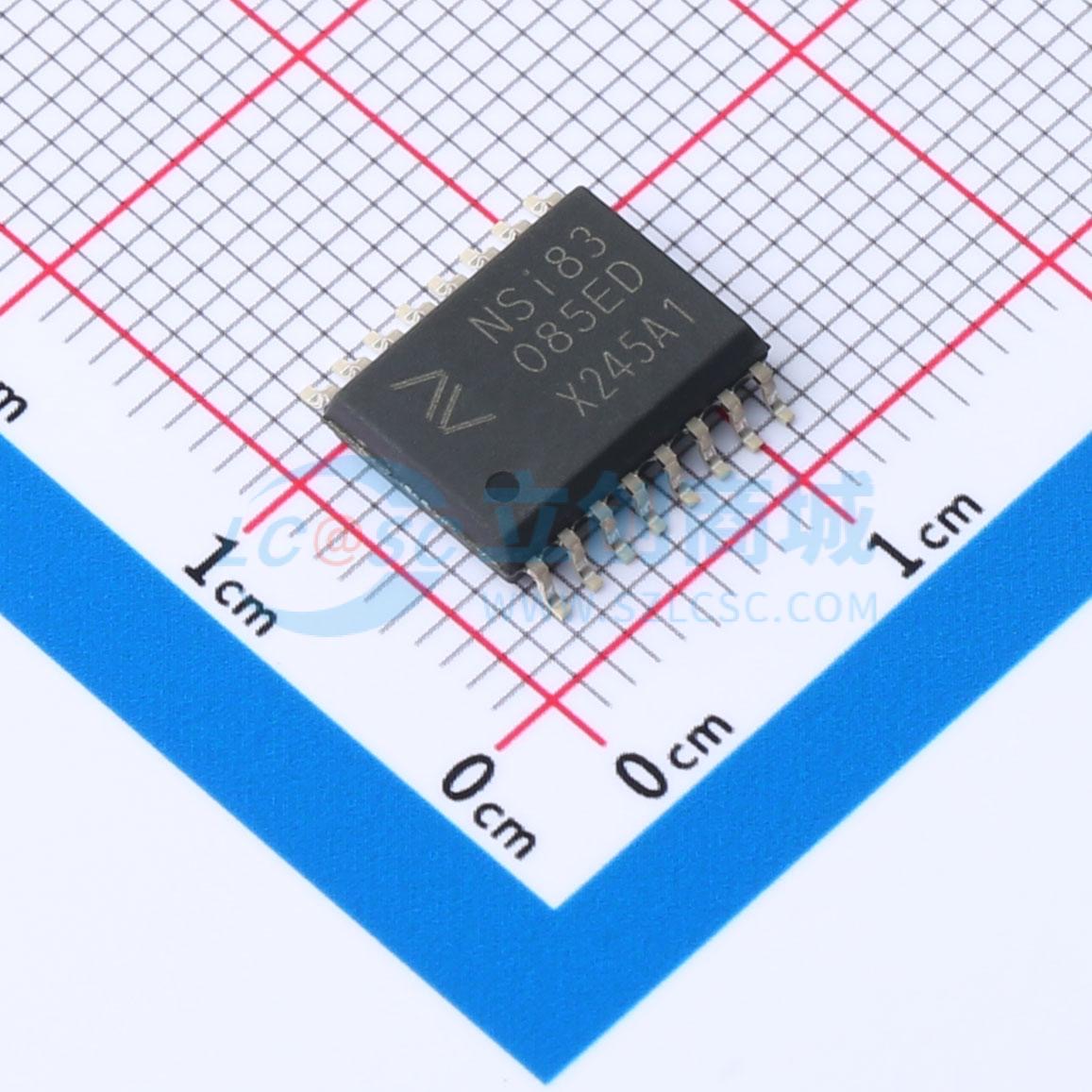 NSI83085ED NSI83085E-DSWR SOW-16 半双工隔离RS-485芯片 收发器