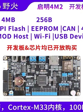 野火RA4M2开发板 ARM开发板 瑞萨R7FA4M2AD3CFP,RENESAS RA单片机