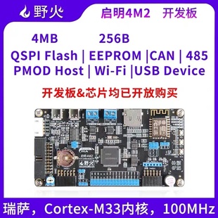 野火RA4M2开发板 ARM开发板 瑞萨R7FA4M2AD3CFP,RENESAS RA单片机