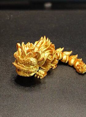 醒狮3d打印玩具小狮子摆件装饰桌面创意手办周边儿童礼物国潮模型