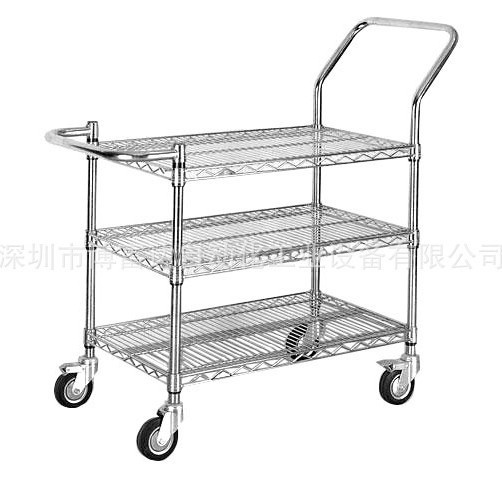 不锈钢网架 不锈钢物料架货架 置物料网格置物架 移动式货架
