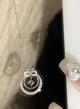 花环蝴蝶结项链女潮酷辣妹不色ins小众设计感送女友