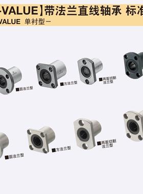SLHFC6 8 10 12 13 16 20 25 30 35 40 50带法兰直线轴承