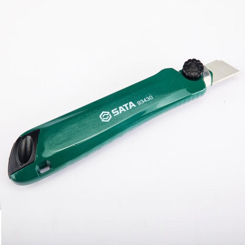 世达工具18MM美工刀壁纸刀开箱刀裁纸刀片93430裁剪墙纸贴膜