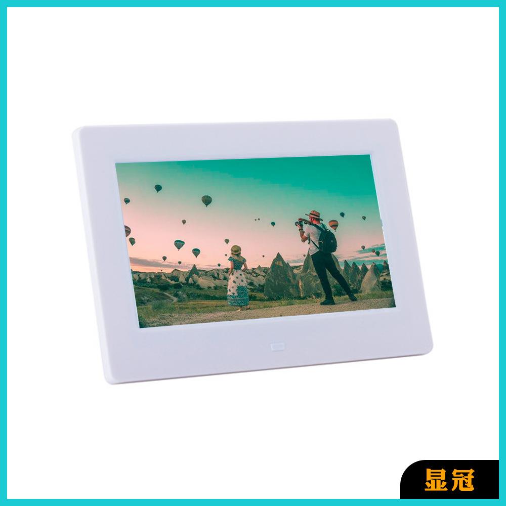 厂家供应 7寸 电子相框 广告机 支持视频 音乐 图片播放 数码相框