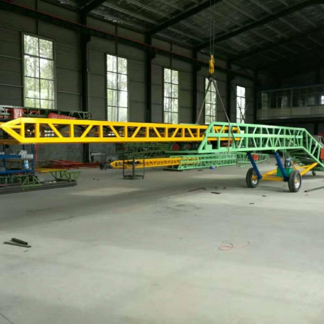 煤矿井下皮带式输送机 转弯式皮带输送机 升降移动式皮带机