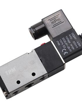 朝日TPM气动常闭电磁阀水阀AC220V气阀DC24VDC12V2分3分4分6分1寸