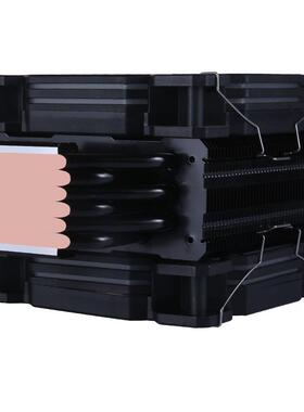 ARGB6铜管12CM静音2011电脑台式CPU散热器1200AMD1700CPU散热风扇