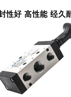 亚德客AIRTAC二位五通二位三通手拉阀3L/4L110-064L210-084L310-1