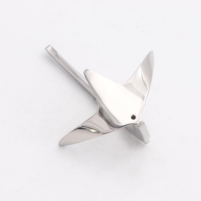 布鲁斯锚碳钢锚 游艇 充气艇 高速艇 橡皮舟用船锚