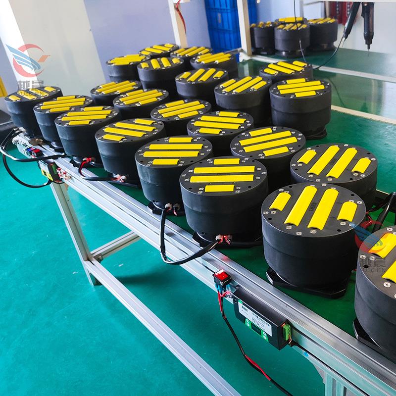 SKB摆轮分拣机智能高速圆盘万向自动分道旋转台转向传动力电滚筒