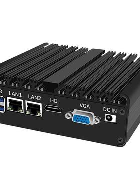 倍控H30双网卡双串口RS485工控机J6412四核I3I5I7处理器J4125四核