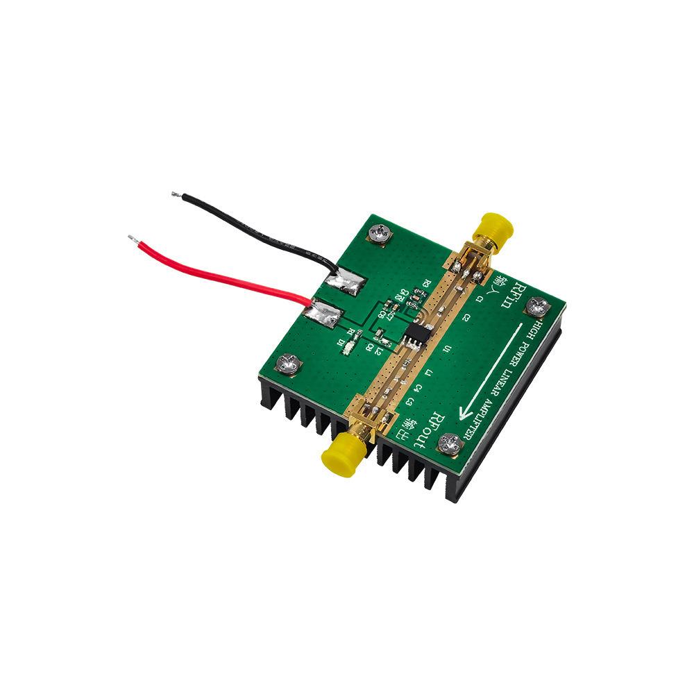 RF2126 射频功放 2.4GHZ 1W WIFI 蓝牙 放大器 图传放大器 带散热 - 实物图