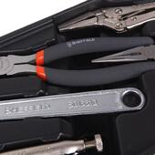 钢盾S025029 5件套活络扳手活动扳手大力钳组合钢盾工具五金工具