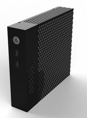 MINI迷你小机箱 MINI ITX主机内置喇叭便携工控手提电脑 定制