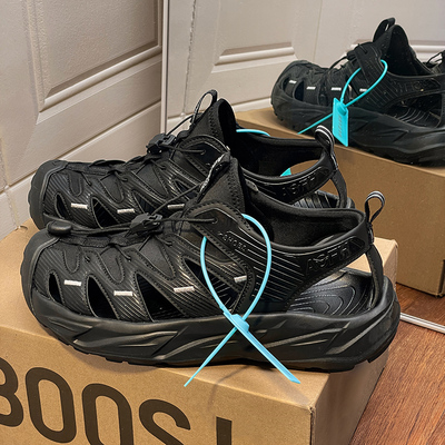 李现同款户外徒步溯溪鞋男鞋女款夏季休闲防滑涉水鞋包头沙滩凉鞋