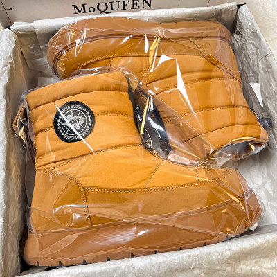 刂大鹅雪地靴男女款2025新款冬季东北零下40度抗极寒防水防滑棉鞋