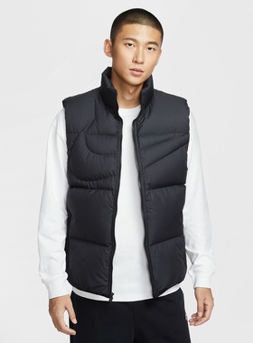 NIKE耐克男子ASTF CLUB VEST MAX运动羽绒背心IH2369-010