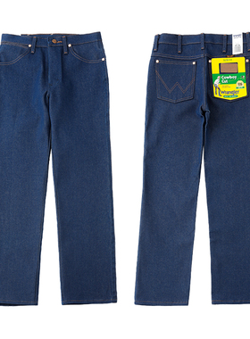 Wrangler/威格经典美式936黄石风格养牛裤重磅未脱浆修身牛仔裤男