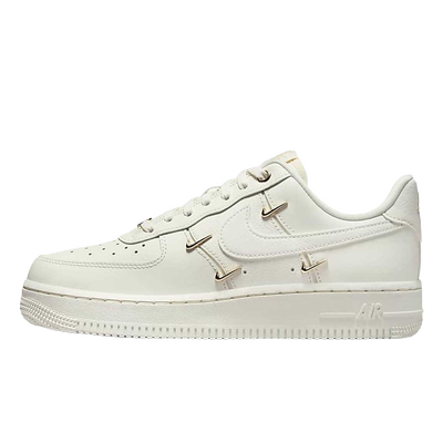 耐克女鞋Air AF1白金四勾 空军一号低帮板鞋FV3654-111耐磨牛皮
