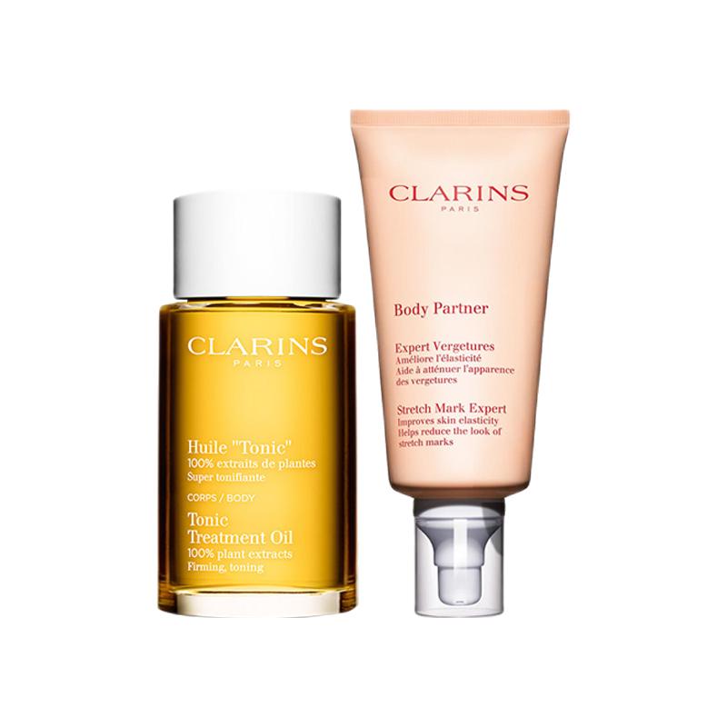 法国clarins/娇韵诗两件套抚纹霜