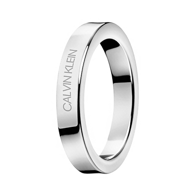 Calvin Klein/凯文克莱满天星ck情侣对戒镀金合金欧美摩登款式