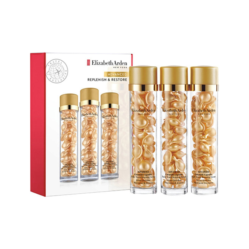 ElizabethArden/雅顿金胶时空焕活胶囊精华液修护淡化补水保湿