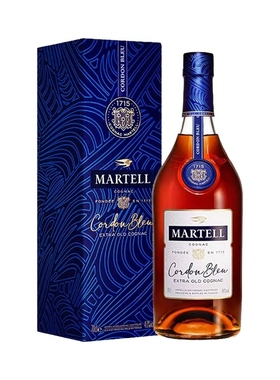 Martell马爹利蓝带XO干邑白兰地700ml法国进口洋酒礼盒装