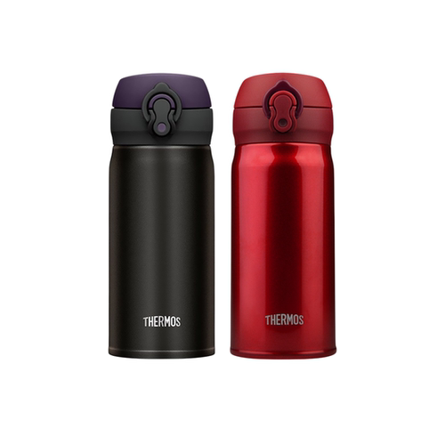 简约不锈钢直饮式膳魔师一键开盖