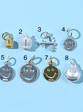 diy纯银飞机手链挂件吊坠