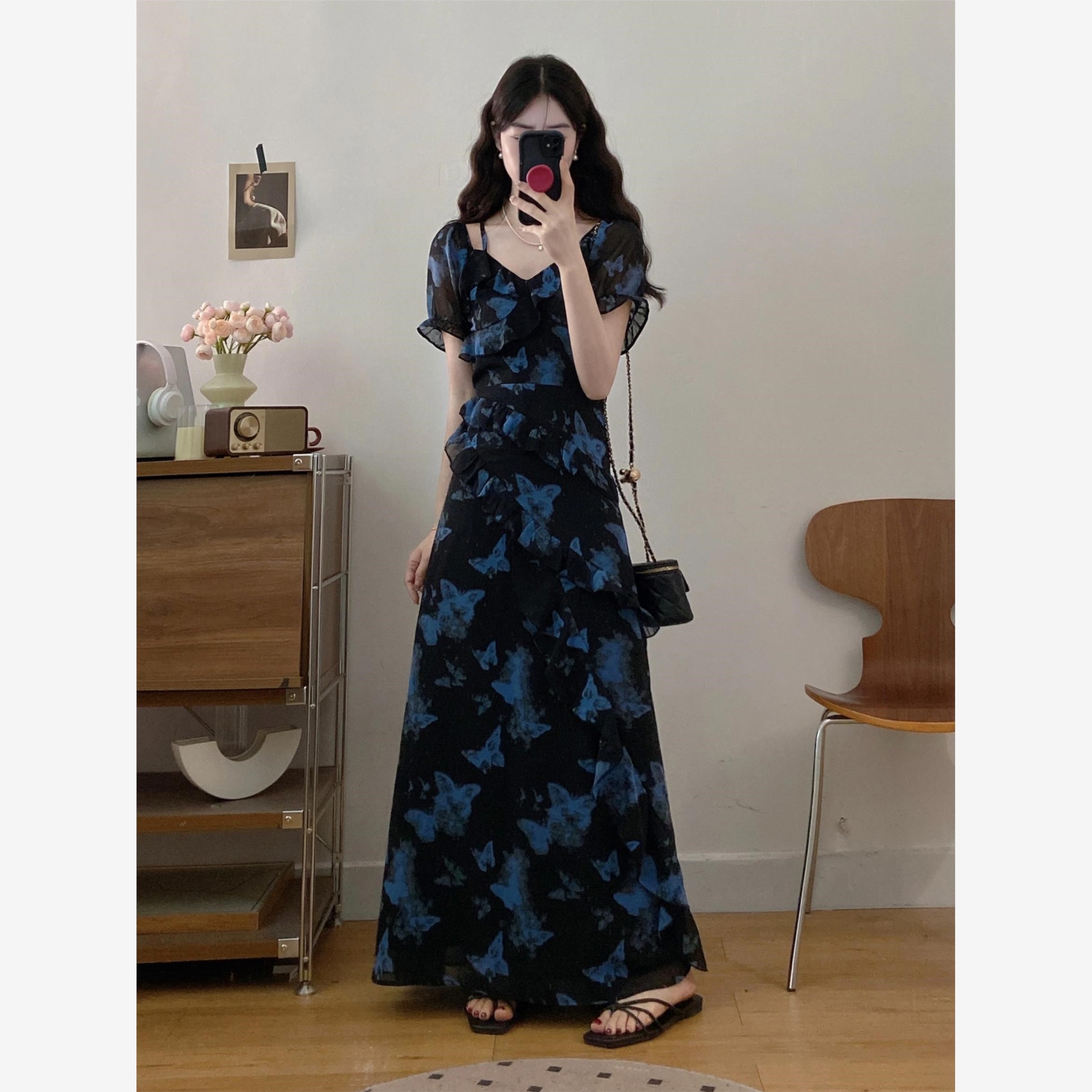 加码胖Mm2025夏季新风格法国优雅