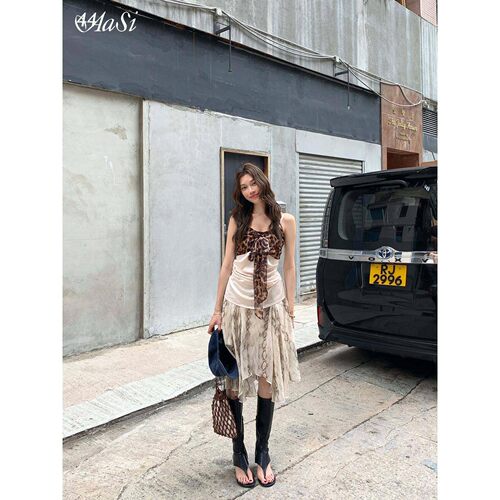 44AaSi‘爆’纹lady可拆卸肩带