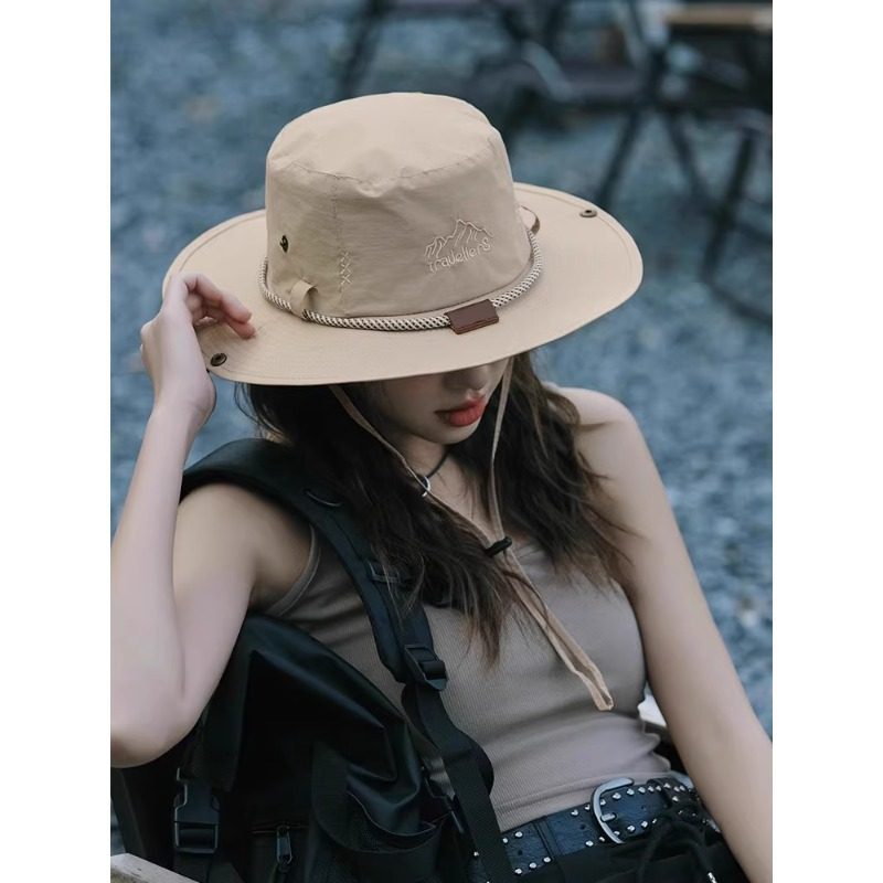 帽子男款夏季防晒防紫外线遮阳帽户外登山钓鱼太阳男士渔夫帽爬山,服饰配件/皮带/帽子/围巾,帽子,淘宝优惠券,粉丝福利购,淘宝优惠卷