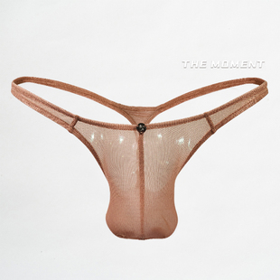 男士 25新款 情色设计师款 原创情裸感黑皮肉色超亲肤超紧低腰丁字裤