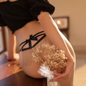 一根绳刺绣珍珠t型裤 大码 低腰无痕镂空少女内内 女性感丁字裤 内裤