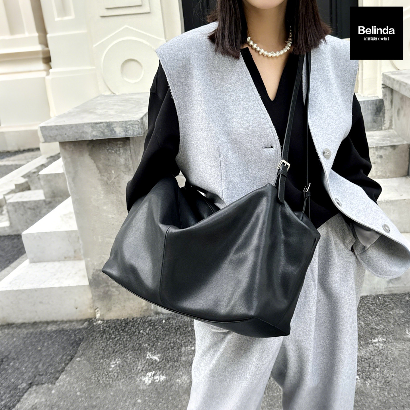 新款真皮麂皮大容量枕头托特包手提单肩斜挎复古休闲通勤潮女包包,箱包皮具/热销女包/男包,托特包,淘宝优惠券,粉丝福利购,淘宝优惠卷