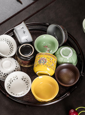 茶杯陶瓷功夫茶具品茗杯