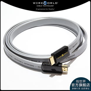 HDMI2.1纯银线材超高清8K Wireworld线世界白金星PSH48音视频高清线Platinum Starlight48