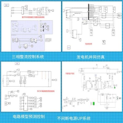 simulink代做matlab程序代编通信电气电力电子电机控制自动化仿真