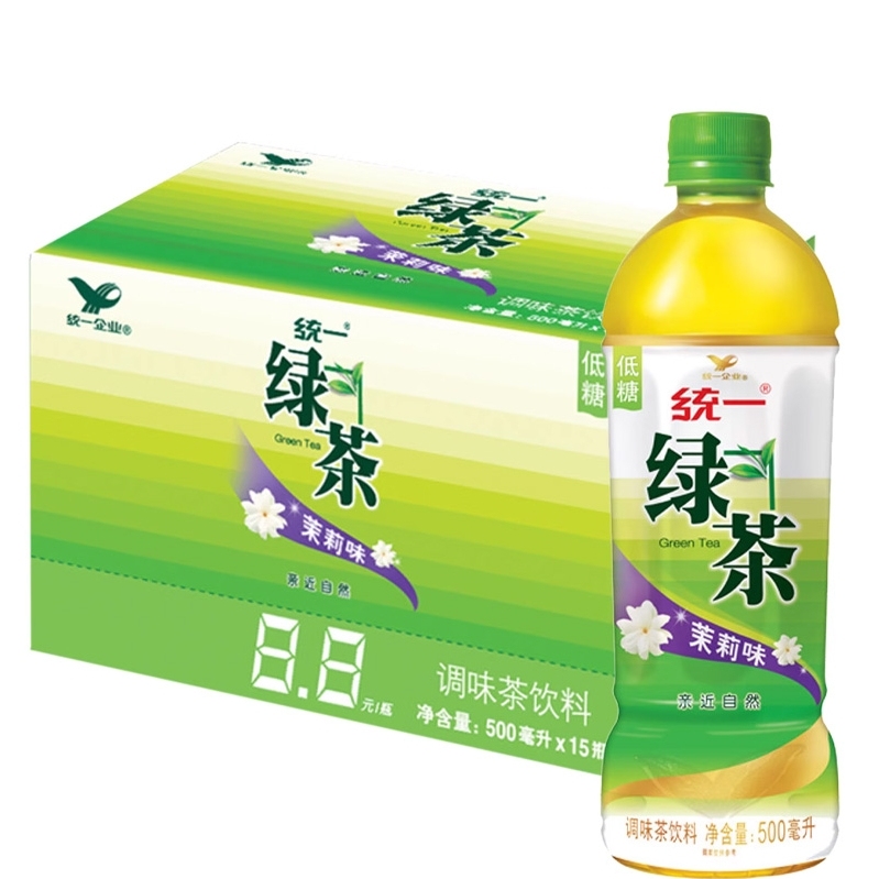 统一冰红茶绿茶整箱装柠檬味夏季