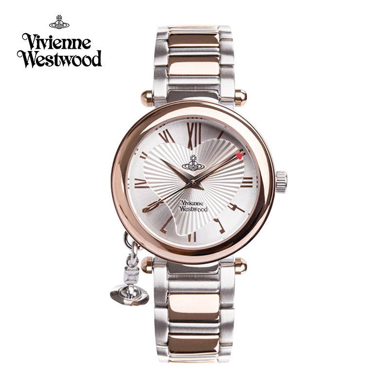 西太后心型表盘石英机芯女时尚