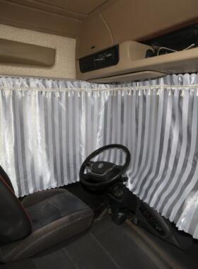 大货车窗帘德龙新M3000S解放J6P J6L JH6后窗帘驾驶室专用遮阳帘