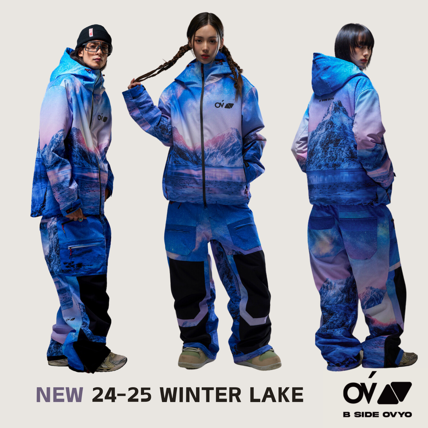 OVYO单板滑雪服防水保暖冬季