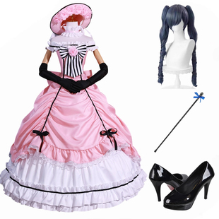 夏尔知更鸟cos服装全套动漫黑执事少爷啵酱cosplay衣服舞台服装女